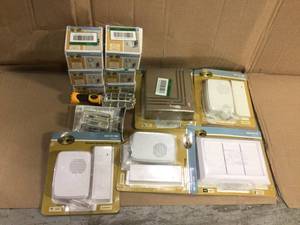 MIX LOT OF Wired Door Chime in White Various Models and Conditions Customer Returns See Pictures