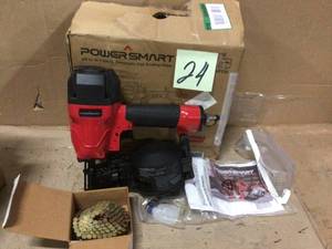 Pneumatic 15-Degree Coil Roofing Nailer Customer Returns See Pictures