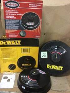 Lot of assorted Surface Cleaner for Gas Pressure Washers Customer Returns See Pictures