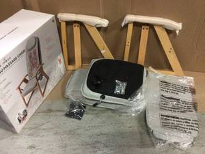 Sharper Image Massaging Chair Shiatsu Customer Returns See Pictures