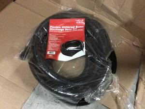 1-12 in. x 24 ft. Sump Pump Discharge Hose Customer Returns See PicturesCustomer Returns See Pictures