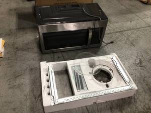 GE 1.7-cu ft Over-the-Range Microwave with Sensor Cooking (Fingerprint Stainless Steel)