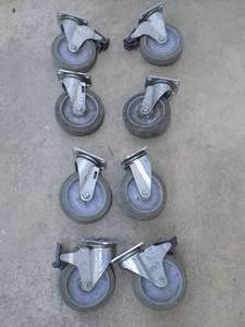 8 Casters 5 x 1 14