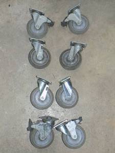 8 Casters 5 x 1 14