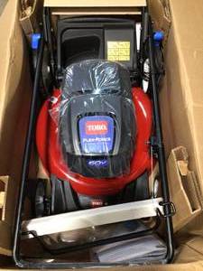 Toro Recycler 21 in. 60-Volt Lithium-Ion Cordless Battery Walk Behind Push Lawn Mower - 4.0 Ah BatteryCharger Included (good condition) see pictures