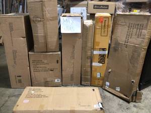 Mixed Lot of home chairs & stools (review pictures) various models and sizes