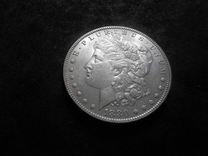 1880 O Morgan Silver Dollar