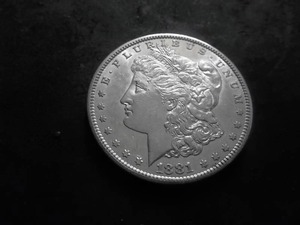 1881 S Morgan Silver Dollar