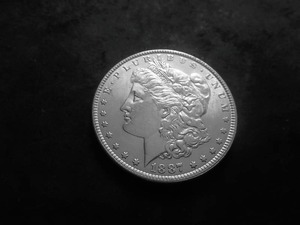 1887  Morgan Silver Dollar