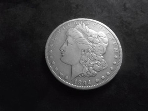 1894 O Morgan Silver Dollar