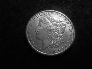 1898 O Morgan Silver Dollar