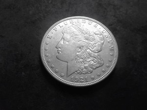 1921  Morgan Silver Dollar