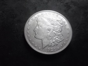 1921 D Morgan Silver Dollar