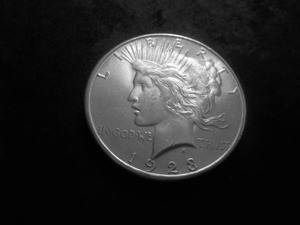 1923 S Peace Silver Dollar