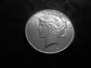 1925 Peace Silver Dollar