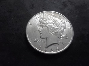 1926 D Silver Peace Dollar