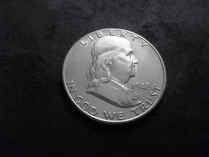 1948 D Franklin Half Dollar