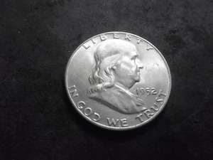 1952 D Franklin Half Dollar