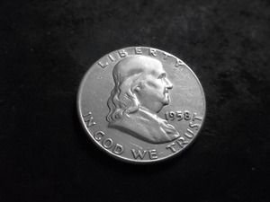 1958 Franklin Half Dollar
