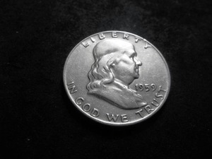 1959 Franklin Half Dollar