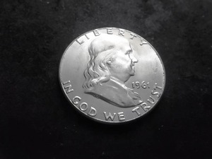 1961 Franklin Half Dollar