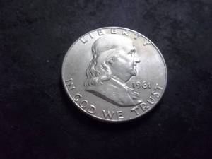 1961 D Franklin Half Dollar