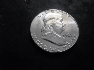 1962 Franklin Half Dollar