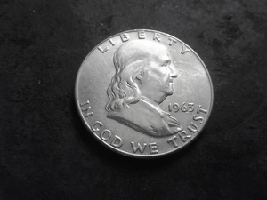 1963 D Franklin Half Dollar