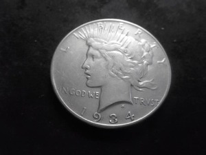 1934 Silver Peace Dollar