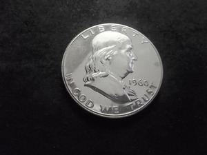 1960 Franklin Half Dollar Proof