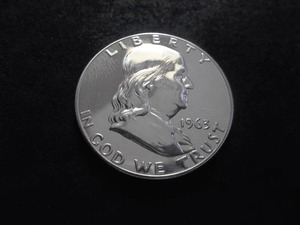 1963 Franklin Half Dollar Proof