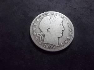 1899 Barber Half Dollar