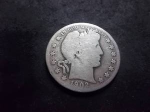 1902 Barber Half Dollar