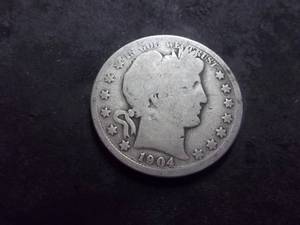1904 Barber Half Dollar