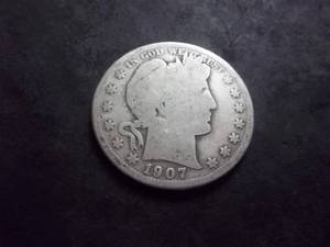 1907 Barber Half Dollar