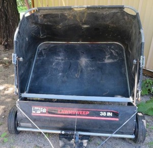 lot 1 image: 38 AGRI FAB LAWN SWEEP