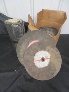 lot 111 image: TONS OF SANDPAPER OF DIFFERENT GRIT AND SIZES