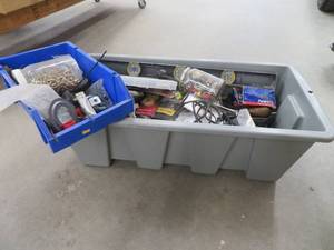 lot 113 image: HUGE MYSTERY BOX FULL OF TOOLS AND OTHER MISC PARTS