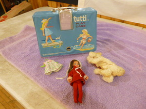 Vintage Tutti Doll with Dog