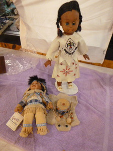 Vintage Native American Dolls