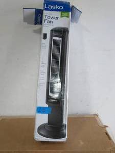 LASKO 42 in. Electronic Oscillating 3-Speed Tower Fan with Remote Control and Fresh-Air Ionizer