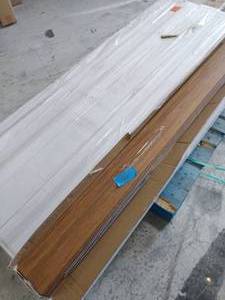 Strand Woven Mahogany 12 in. T x 5-18 in. W x 72 in. L Solid Bamboo Flooring