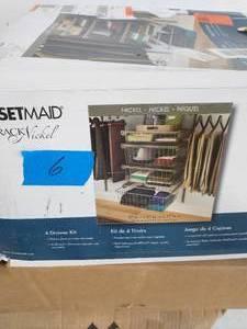 CLOSETMAID Made of high-grade materials to withstand tough environments Features a water dam border to keep water spills off your floor Provides excellent traction to effectively prevent slips or falls