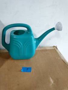 Classic 2 Gal. Bermuda Teal Plastic Watering Can