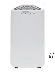WHYNTER Eco-Friendly 11,000 BTU Dual Hose Portable Air Conditioner with Dehumidifier