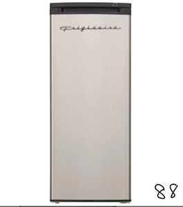FRIGIDAIRE  Frigidaire 6.5 cu. ft. Upright Freezer in VCM Stainless Steel Look