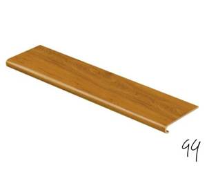 CAP-A TREAD Essential Oak 47 in. L x 12-18 in. W x 1-1116 in. T Vinyl Overlay to Cover Stairs 1 in. Thick