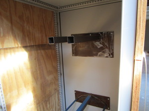 lot 7 image: Custom Saddle Cabinet