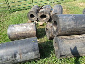lot 94 image: Hard Rubber Sleeves, Eight