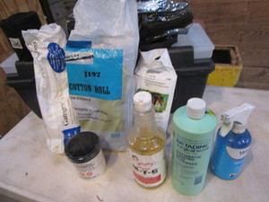 lot 212 image: Toolbox, First Aid Supplies